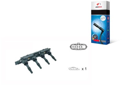 Janmor котушка запалювання opel фото №1