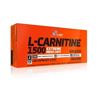 Olimp - L-Carnitine 1500 Extreme Mega Caps - 120 kapsułek