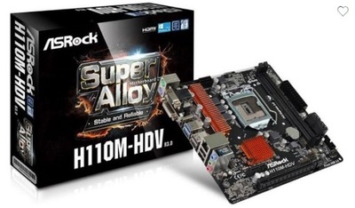 Płyta główna ATX ASRock H110M-HDV R3.0 Intel LGA 1151