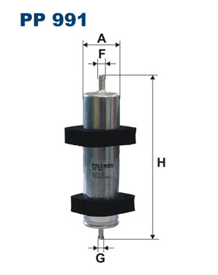 FILTROS COMBUSTIBLES FILTRON PP 991 + REGALO  