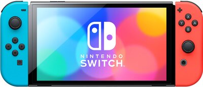 Konsola Nintendo Switch OLED czerwono-niebieska 64GB