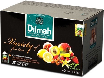 Zestaw herbat w kopertach Dilmah Variety 5 smaków