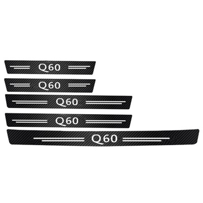 5 STICKER NA SILL CAR DO INFINITI Q60  