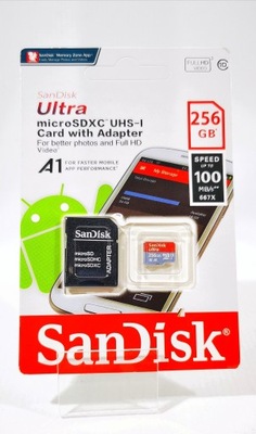 Karta pamięci SanDisk Ultra 256 GB