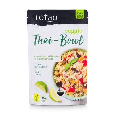 VEGGIE THAI - BOWL BIO 220 g - LOTAO