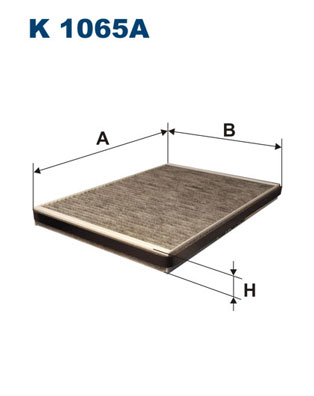 FILTRO DE CABINA FILTRON K1065A  