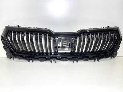 Решётка радиатора решётка радиатора skoda kodiaq lift 565853653j czarn mat фото №1