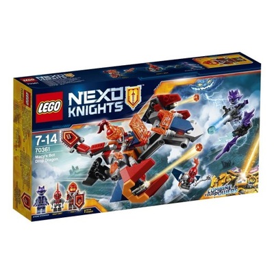 LEGO NEXO KNIGHTS Spadający smok Macybota 70361