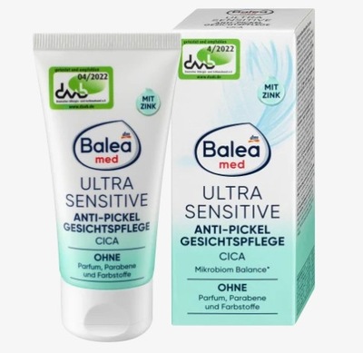 Balea MED Med Ultra Sensitive Krem przeciw zanieczyszczeniom skóry 50ml