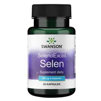 Swanson Selenoexcell Naturalny Selen 200 Mcg 60 K