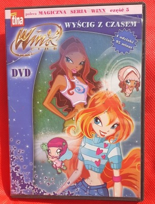 Film Winx Club - Wyścig z czasem płyta DVD