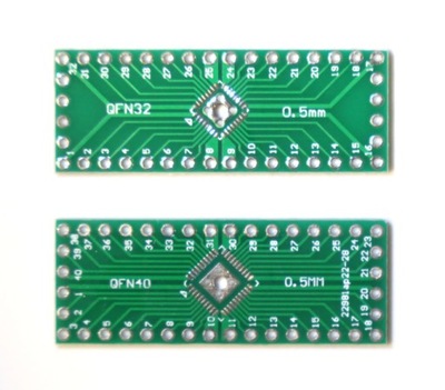 Adapter PCB QFN32/QFN40 0.5mm 1 szt.