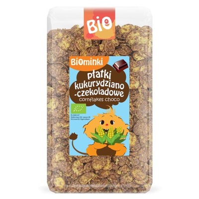 Płatki kukurydziano-czekoladowe BIO 300 g Biominki