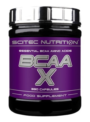 SCITEC BCAA X 330kap AMINOKWASY