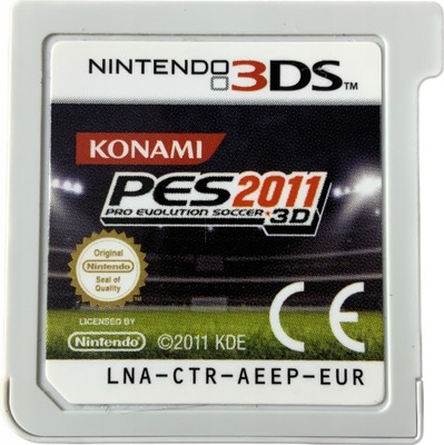 PES 2011 PRO EVO 3D dyskietka ideał- NINTENDO 3DS