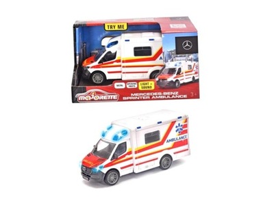 AMBULANS MERCEDES-BENZ 12,5 CM MAJORETTE GRAND