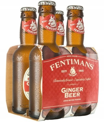 Fentimans Ginger Beer 200ml - Piwo Imbirowe x4