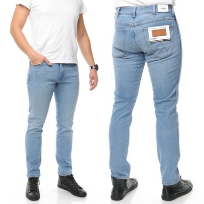 WRANGLER LARSTON spodnie męskie jeans slim W30 L34