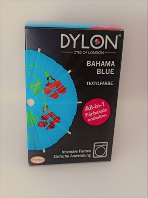 Barwnik do tkanin Dylon niebieski 350 g