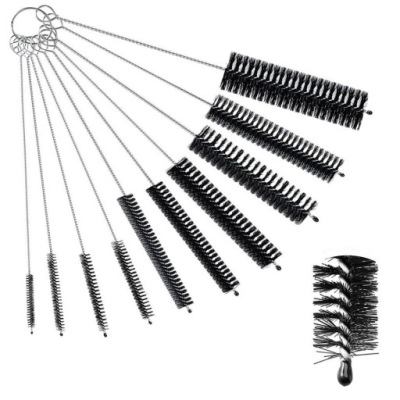 WYCIOR DO CZYSZCZENIA RURKI SPIENIACZA EKSPRESU SZCZOTECZKI CZYŚCIKI 10szt