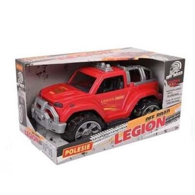 Samochód Legion Nr2 czerwony w pudełku Polesie 84095