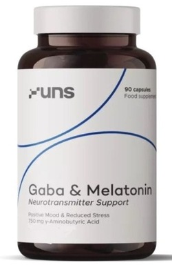 Gaba & Melatonin 90 kapsułek UNS