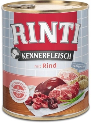 RINTI KENNERFLEISCH puszka 800G WOŁOWINA