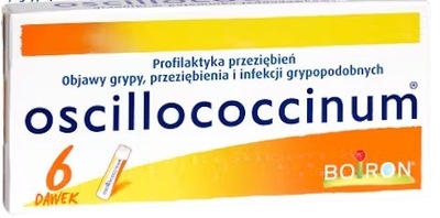 Boiron Oscillococcinum przeziębienie 6 dawek