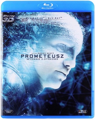 PROMETEUSZ 3D [BLU-RAY 3D]+[BLU-RAY]