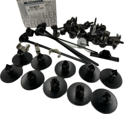 Набір кліпси бампера передній бампер перед renault espace v oryg фото №1