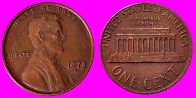 1 Cent USA 1973 S Lincoln Mennica San Francisco U 786