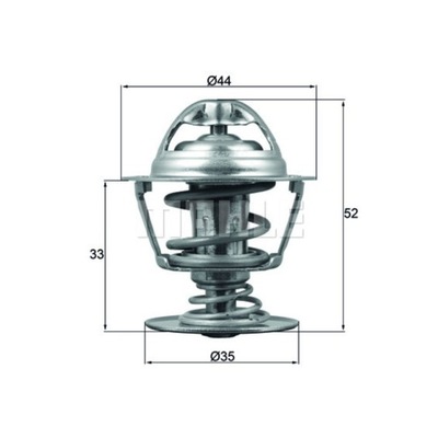 TERMOSTATAS C5 III C6 XF I XJ 407 607 04-16 2.7 3.0 