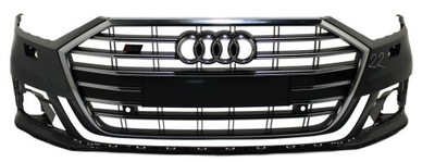 Audi s8 d5 бампер перед решётка радиатора фото №1