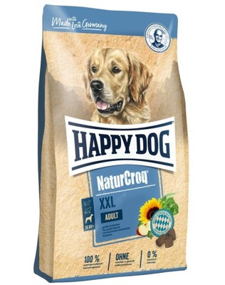 HAPPY DOG NATURCROQ XXL ADULT 15kg + 4 GRATISY!