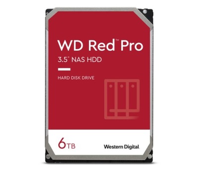 WD RED PRO 6TB HDD 3.5 SATA3 7200 256MB WD6003FFBX