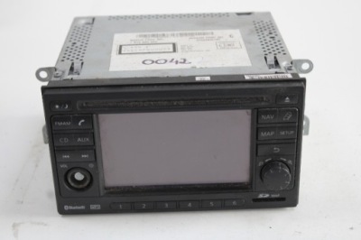 Радіо navi 7612830022 nissan qashqai фото №1