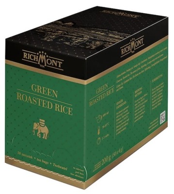 Herbata Richmont Green Roasted Rice 50x4g z ryżem