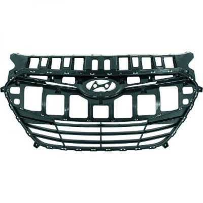 Решётка радиатора бампера hyundai i30 15- фото №1