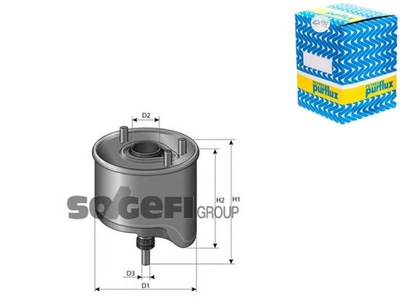 PURFLUX CS764 FILTRO COMBUSTIBLES  