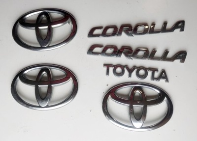 EMBLEMA LOGOTIPO TOYOTA COROLLA E15 AL TAPA DE MALETERO  