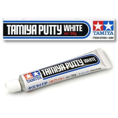 TAMIYA PUTTY WHITE BIAŁA SZPACHLÓWKA MODELARSKA