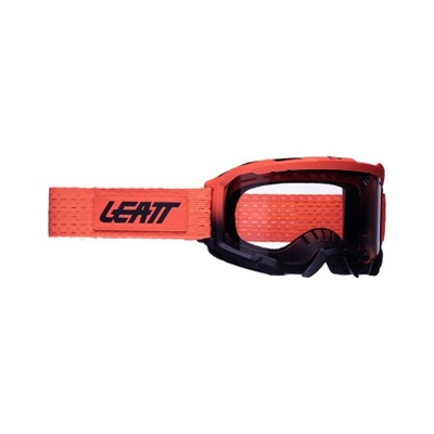 LEATT GOGLE ROWEROWE VELOCITY 4.0 MTB CORAL CLEAR 83% - ORANGE/CZARNY