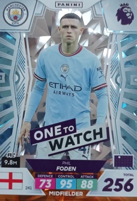 PREMIER LEAGUE PLUS ONE TO WATCH 241 PHIL FODEN