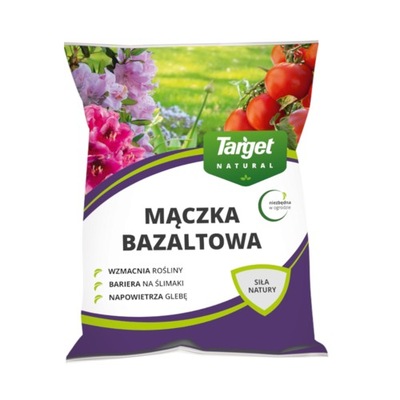 Mączka bazaltowa 8 kg Target 100% naturalna