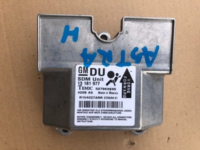 Датчик модуль подушка безпеки opel astra h 04-08 13181977 фото №1