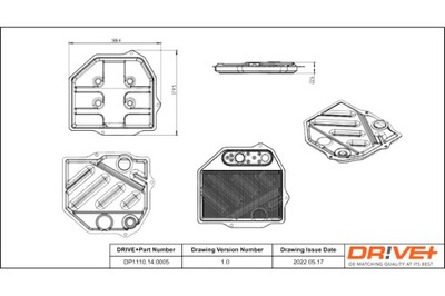 DRIVE+ ФИЛЬТР AUTOMATYCZNEJ КОРОБКИ ПЕРЕДАЧ MERCE DES W201 2.0 Z