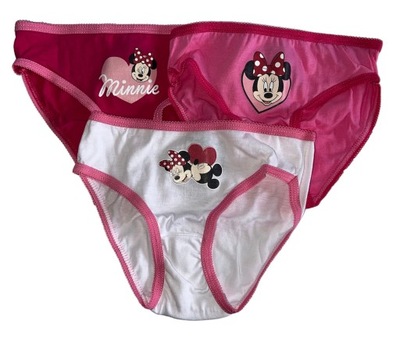 Majtki Majteczki 3 pak MYSZKA MINNIE MOUSE 92/98 LICENCJA