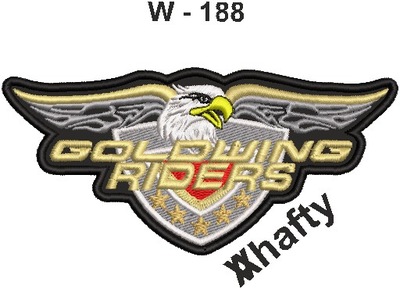 GOLDWING RIDERS, NASZYWKA MOTOCICLETA  