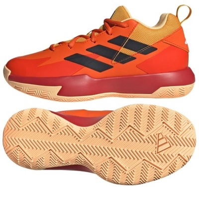 Pomarańczowe Syntetyk Buty Sport Adidas r.38 2/3