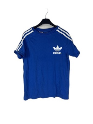 Niebieski T-Shirt Logo 164